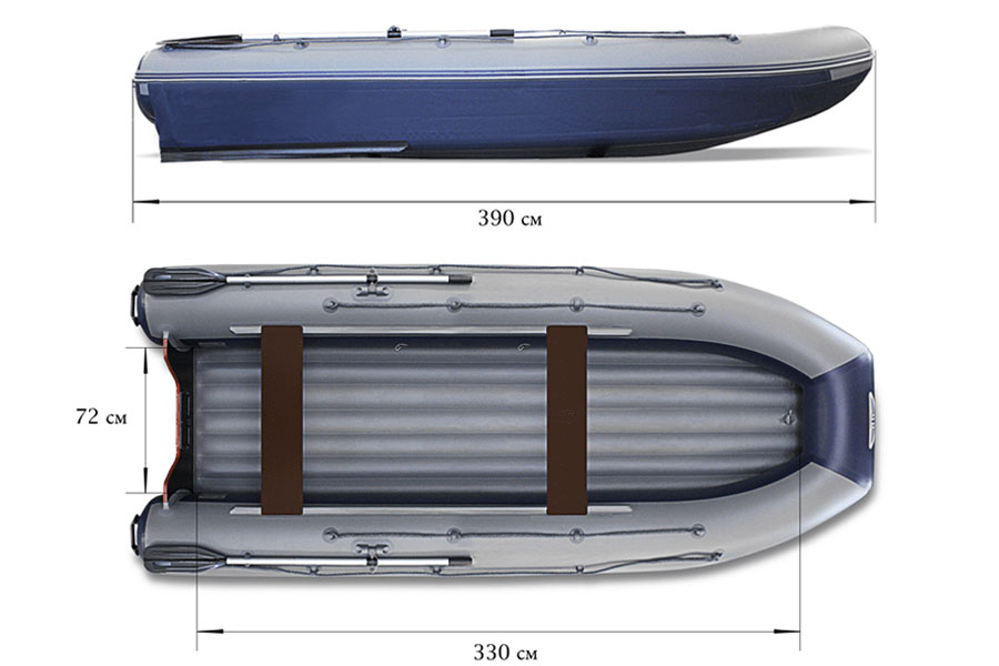 Лодка ПВХ ФЛАГМАН DK 390 Igla — изображение 2