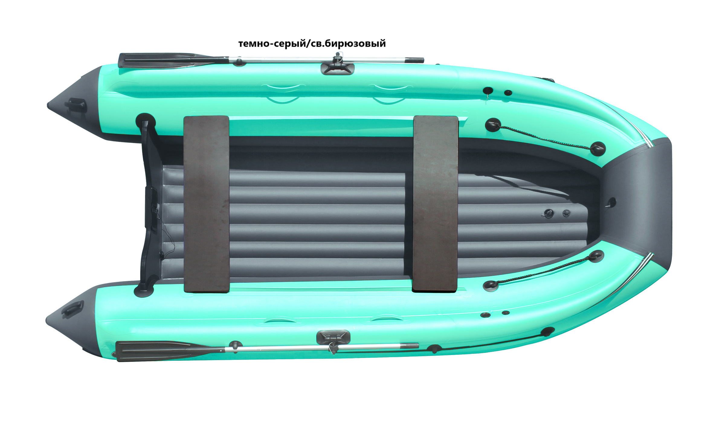 Лодка REEF TRITON 390Fi НД с интегрированным фальшбортом — изображение 5