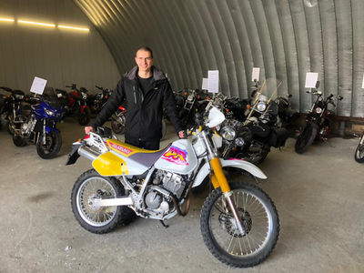 Юрий Suzuki DR 250